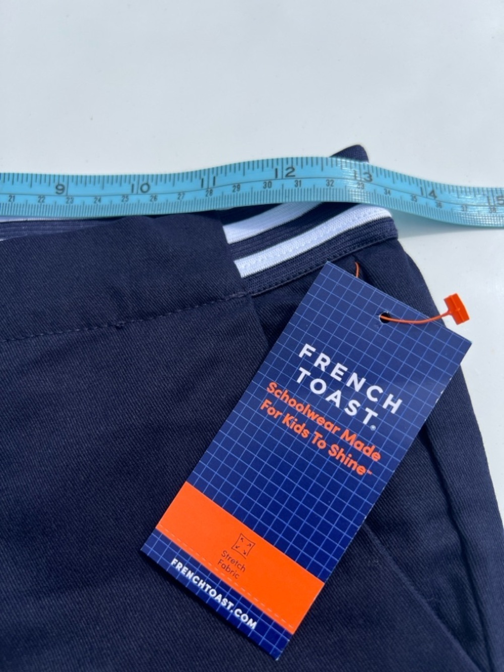 French Toast Navy Blue Kids Pants - Picture 6 of 8